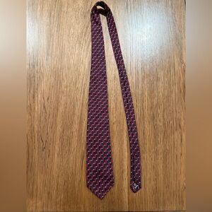 ROBERT TALBOTT Best Of Class Dress Tie Multicolor Silk Hand Sewn USA Geometric